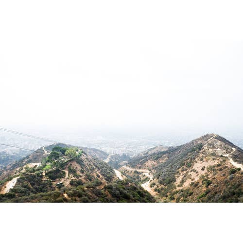 Hollywood Hills - Photographic Print for wholesale by Curate