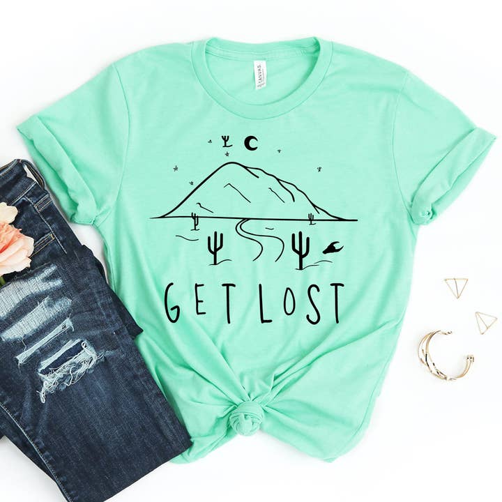 Verlieren Sie sich T-Shirt - Bella Canvas für den Großhandel von Printliss