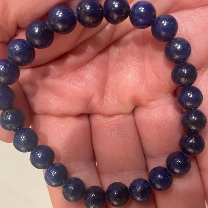 Lapis Lazuli stretch armbånd for engroshandel hos Siman International Inc.