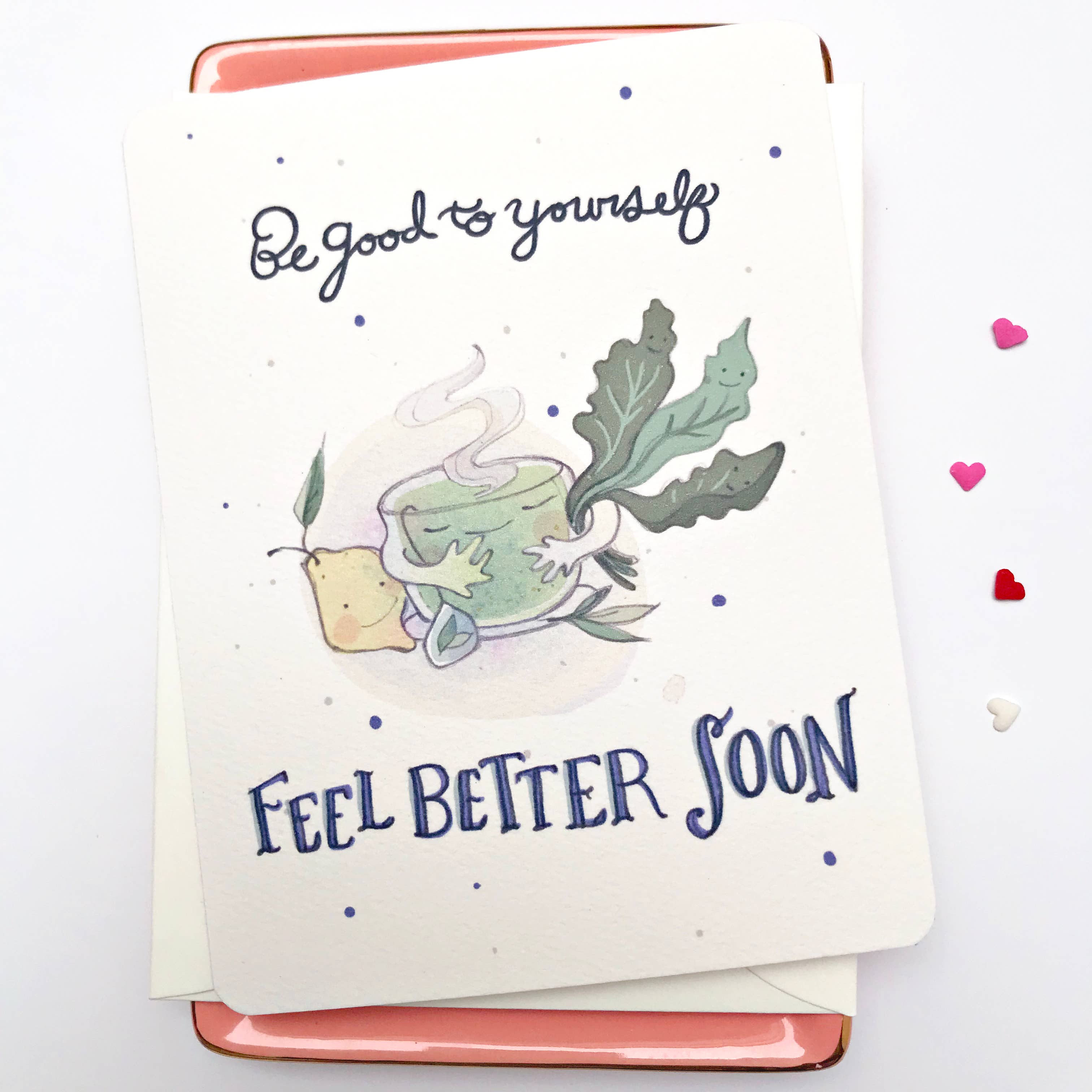 H.macdo Paper Co. - Vendita all'ingrosso Biglietti di auguri di pronta guarigione - Biglietto di auguri Get Well - Be Good to Yourself1