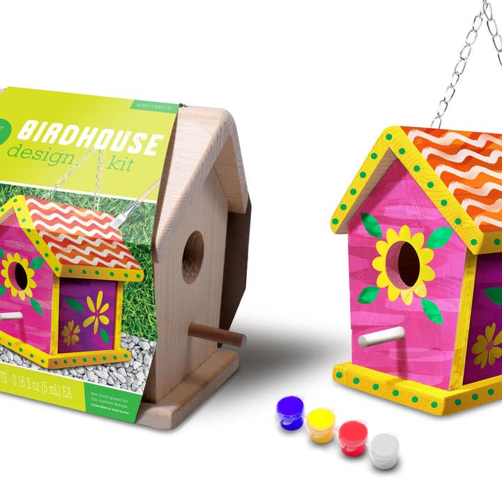 Paint Your Own Birdhouse Kit for wholesale by Anker Play Products