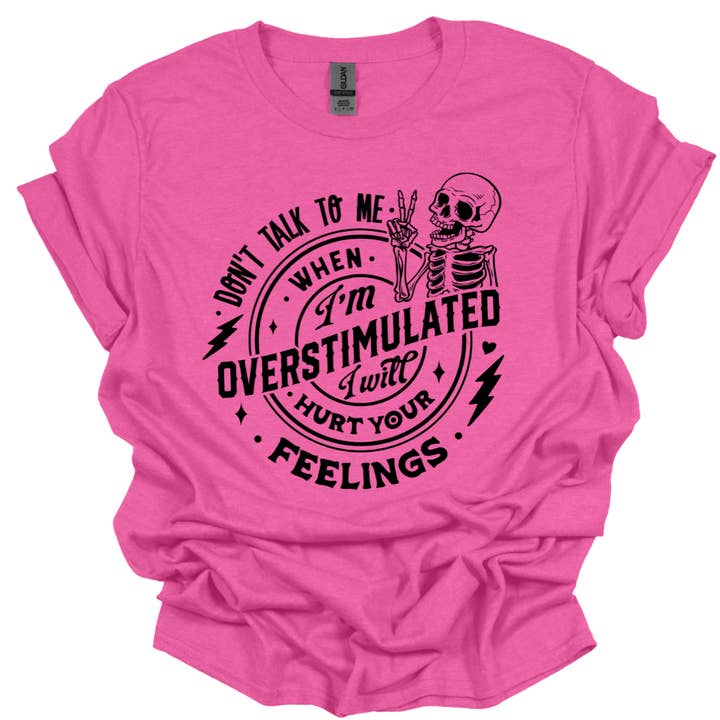 Dont Talk To Me Graphic Tee for wholesale by Londas Tees and Tumblers