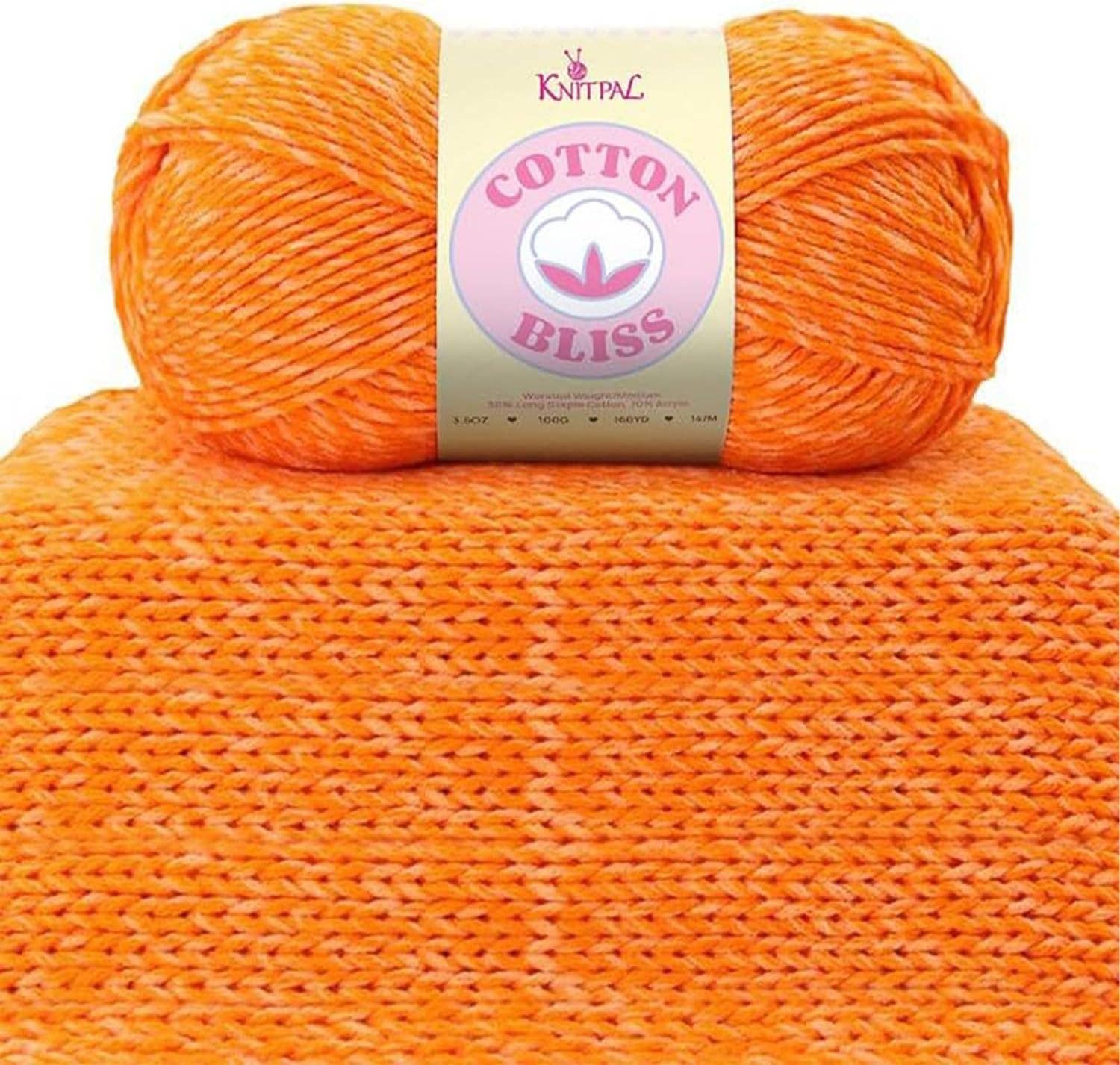 KnitPal - Wholesale Yarn - Cotton Bliss Milky Soft Yarn - #4 Worsted Weight12