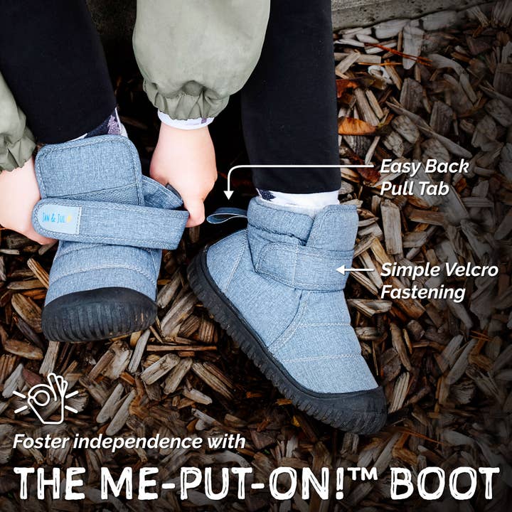 Jan & Jul - Wholesale Booties - Kids - Pink Rainbow | Toasty-Dry Booties