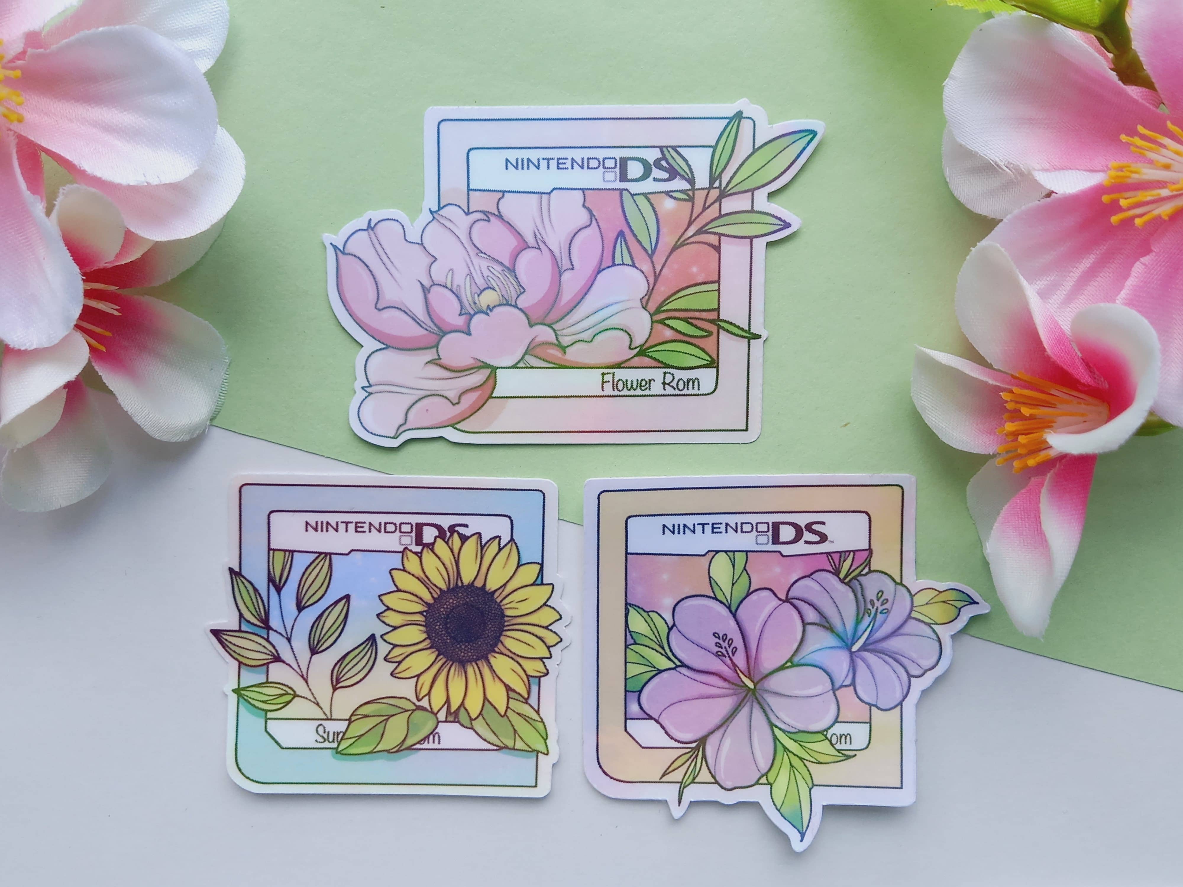 Arthelios Studio - Wholesale Sticker - Stickers “Floral Rom DS”1