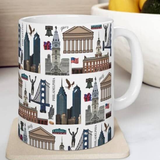 Caneca de Filadélfia por atacado de simply blessed shy