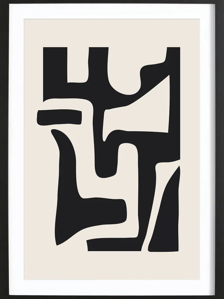 Affiche encadrée haut de gamme Ladders pour la vente par JUNIQE