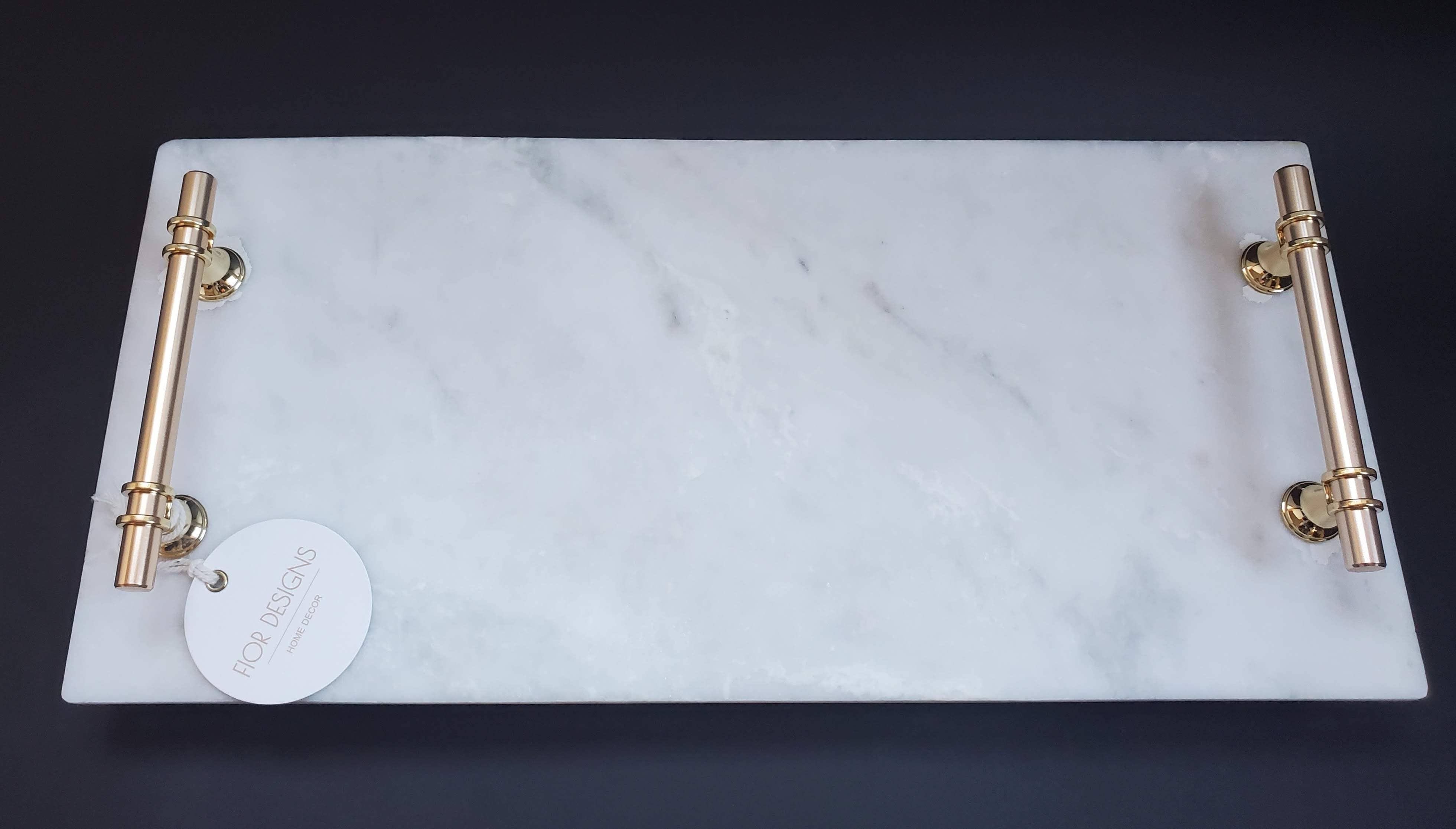 Fior designs inc – Bandeja de servir por atacado – Bandeja de mármore3