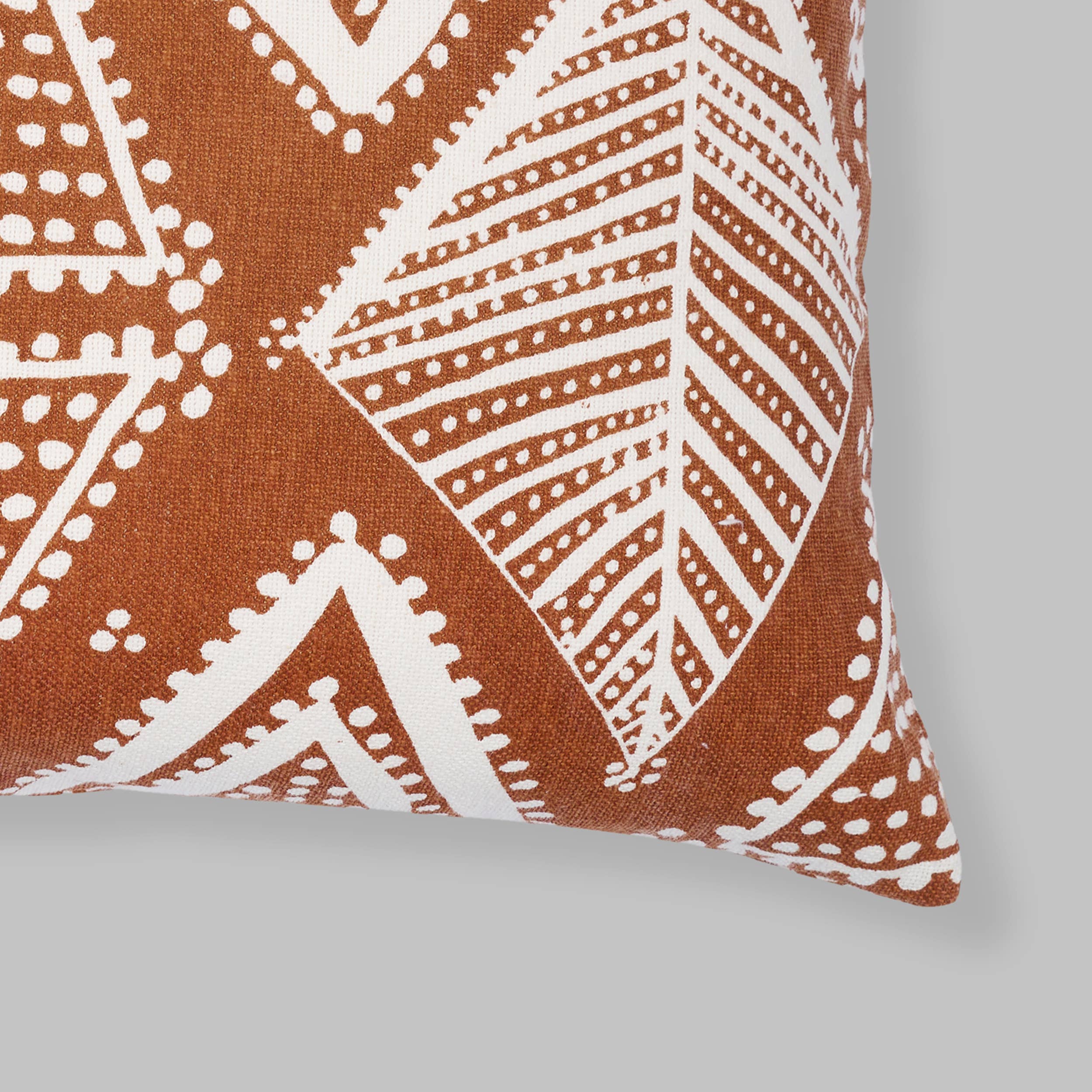 NAKI & SSAM INC. - Wholesale Throw Pillow Cover - Meraki Collection 24in.x14in. Gond Art-Inspired Arabesque7