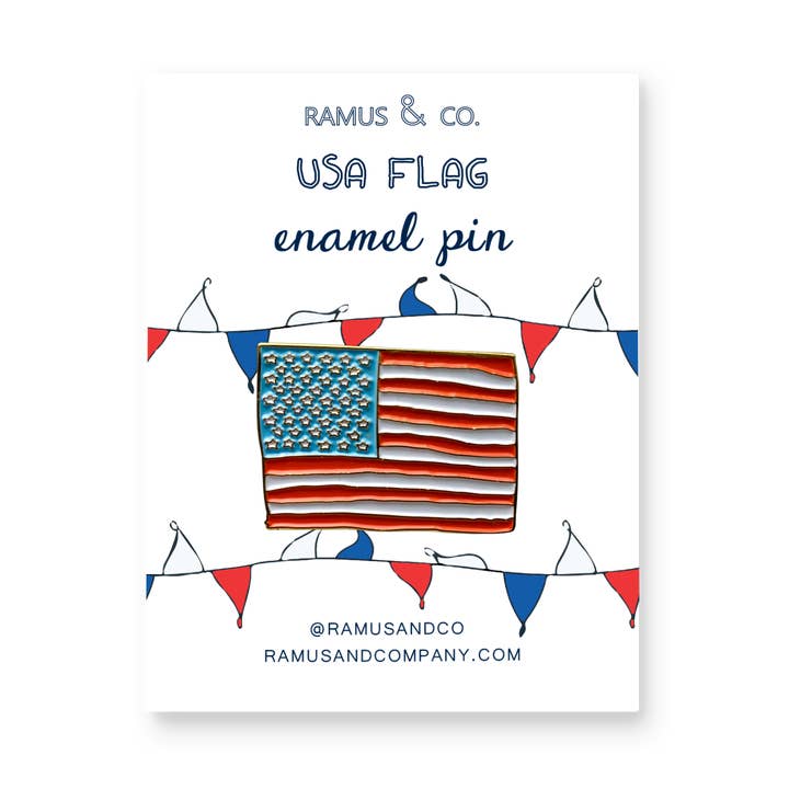 USA flagga emaljstift för wholesale av Ramus & Co.