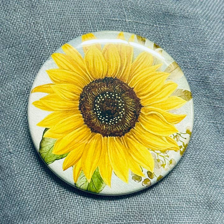 Scattered Seed Co - Wholesale Magnet - SUNFLOWERS Large Magnets set of 45