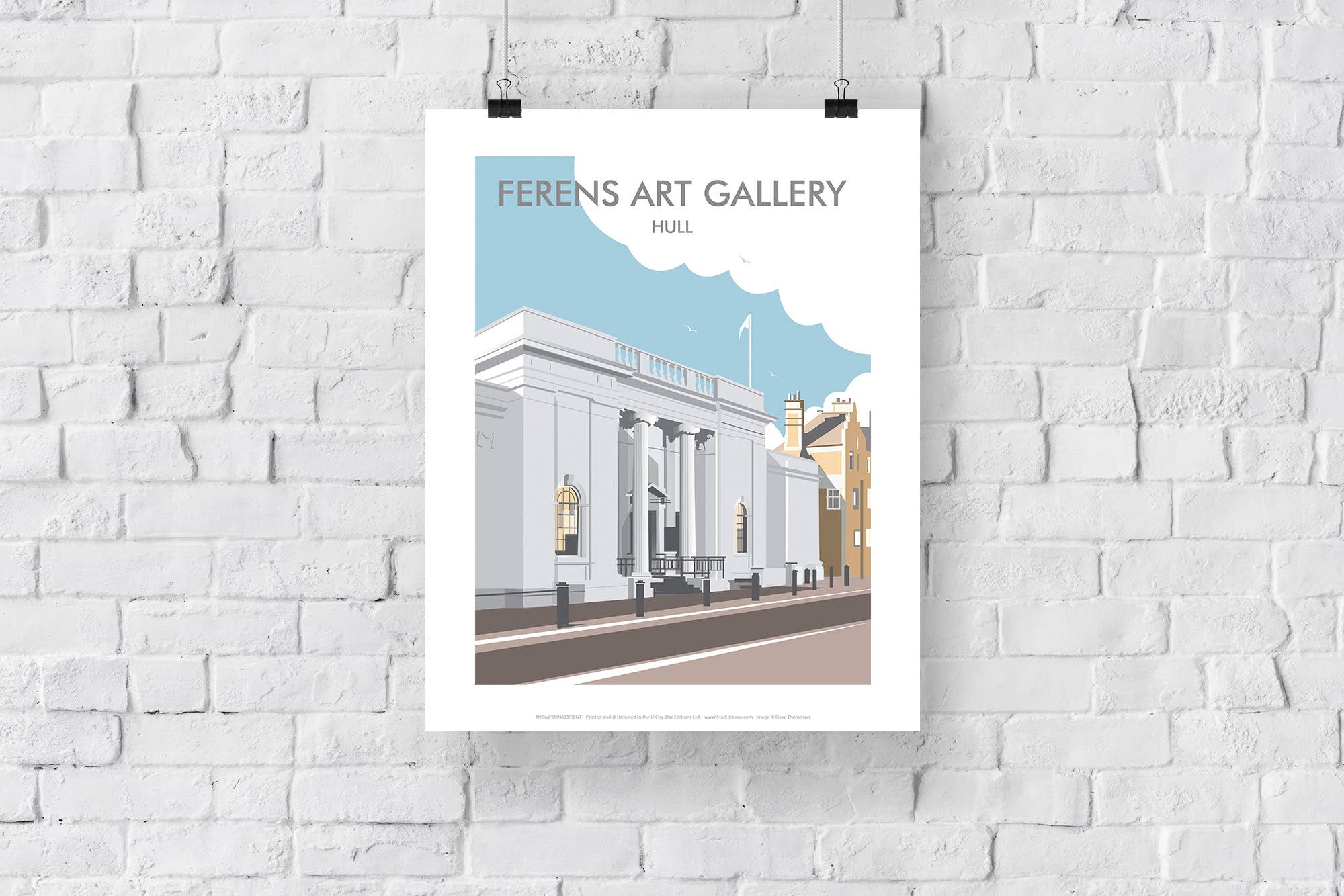 Star Editions – wholesale Art print – Ferens Art Gallery, Hull By Artist Dave Thompson Art Print2