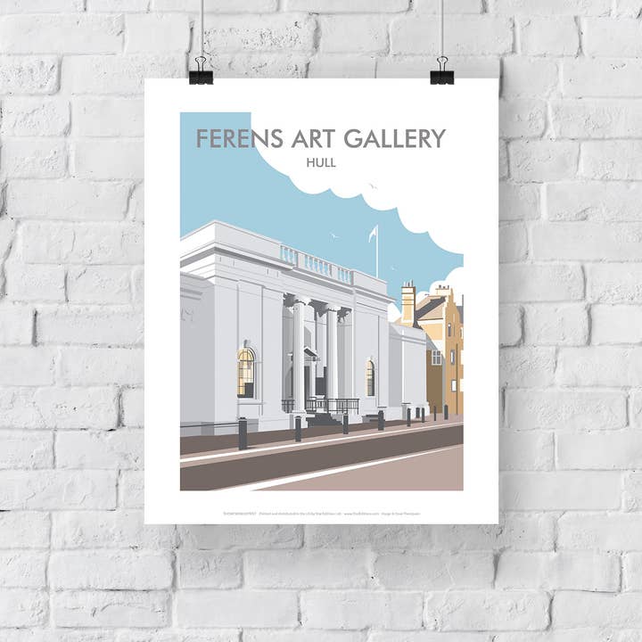 Star Editions – wholesale Art print – Ferens Art Gallery, Hull By Artist Dave Thompson Art Print2