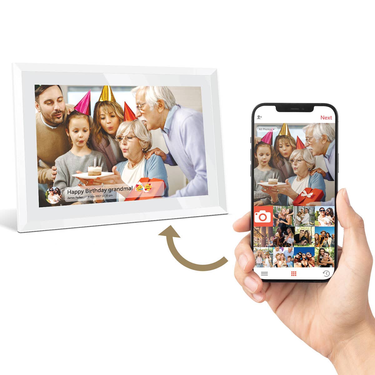 PhunkeeTree - Wholesale Picture Frame - Digital Picture & Video Frame Instantly Send with Phone App12