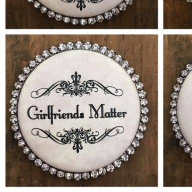 M-1934 RUND MAGNET -flickvänner spelar roll endast ord för wholesale av My Favorite Things