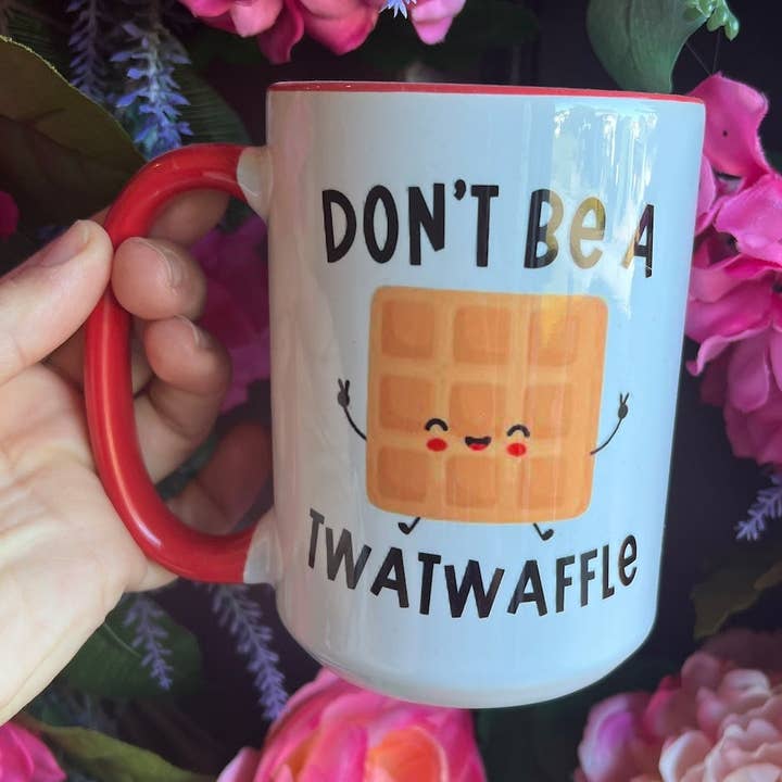 Twat Waffle Mug for wholesale by Cups4Cuties