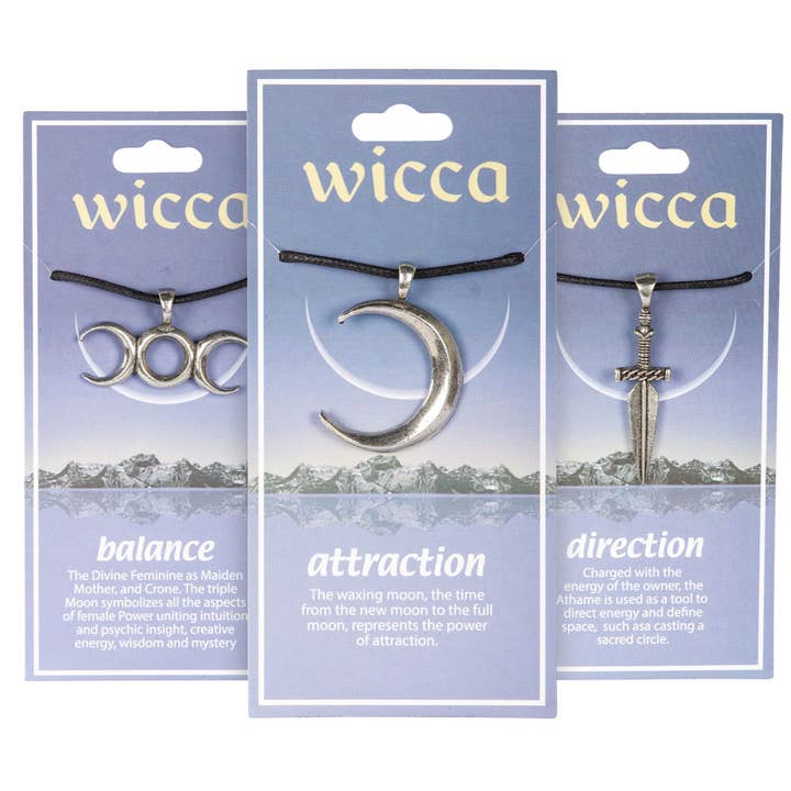 Wicca Pendants for wholesale by Benjamin International