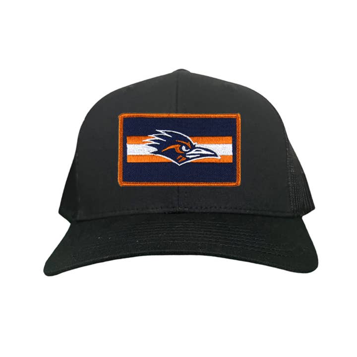 Last Stand Hats, LLC - Wholesale Baseball Cap - Unisex - UTSA Rectangle Stripe Roadrunner / Hats / 153 / UTSA0075