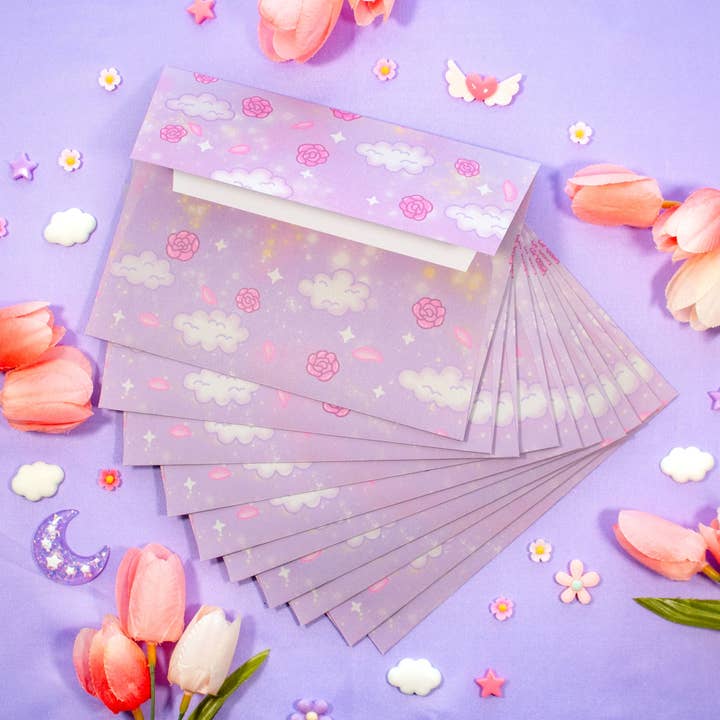 Unicorn Eclipse - Wholesale Envelopes - Pastel Academia Envelopes5