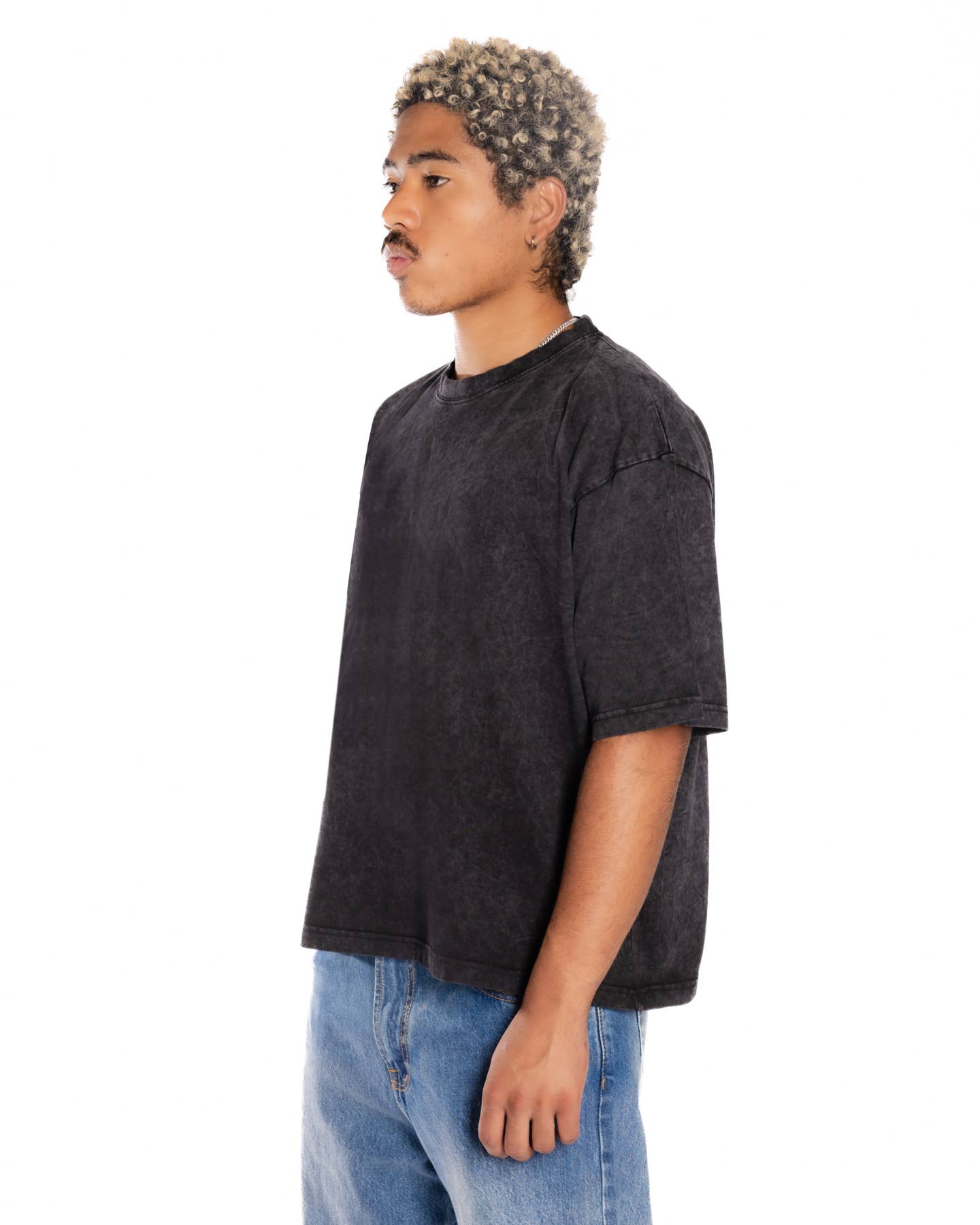 Generation XYZ - Wholesale T-Shirt - Men's - Premium Crop Boxy T-Shirt [HF-1510]21