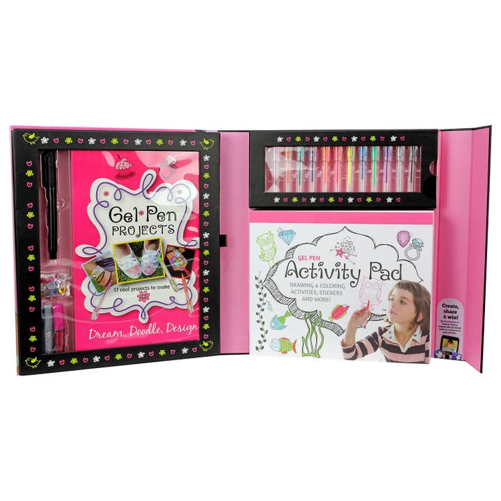 SpiceBox Product Development LTD - Wholesale Art Set - Kids & Baby - Kits for Kids Gel Pen Kit