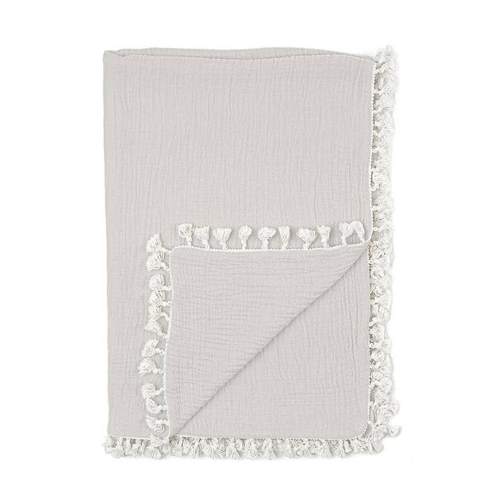 Couverture en mousseline à 6 couches Moonstone pour la vente par Crane Baby