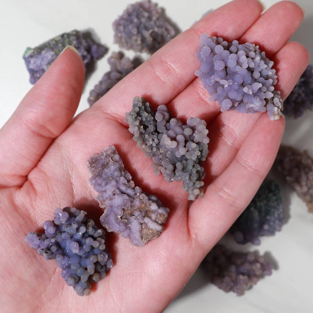 Natures Artifacts Inc - Wholesale Spiritual Stone/Crystal - Natural Grape Agate (Small) 1