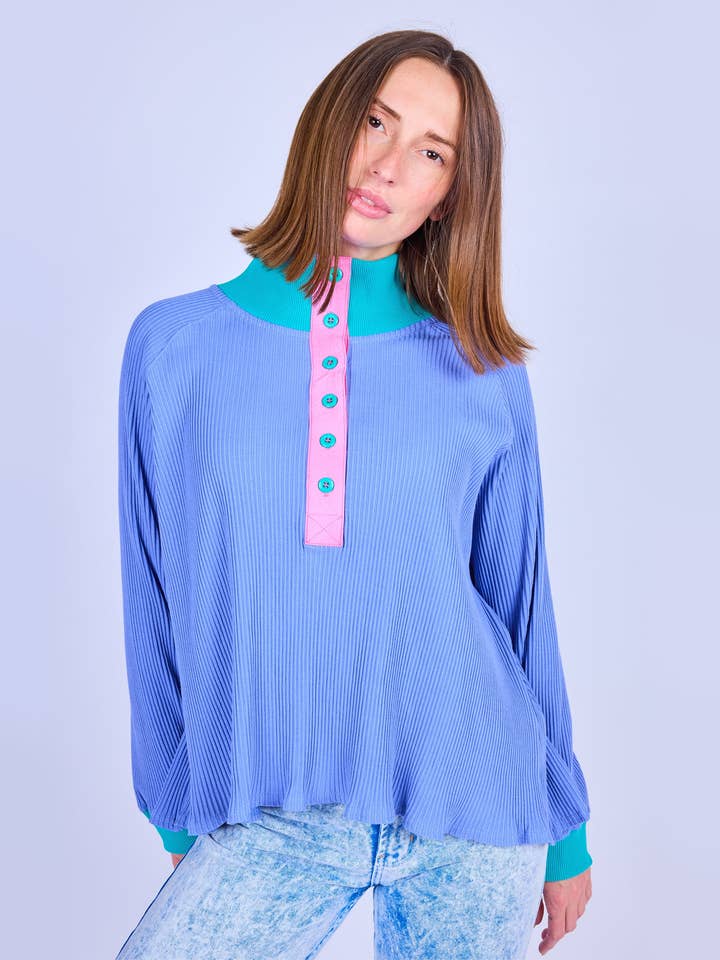 Maglione a coste Astra Ripple per la vendita all'ingrosso da parte di Mokuyobi