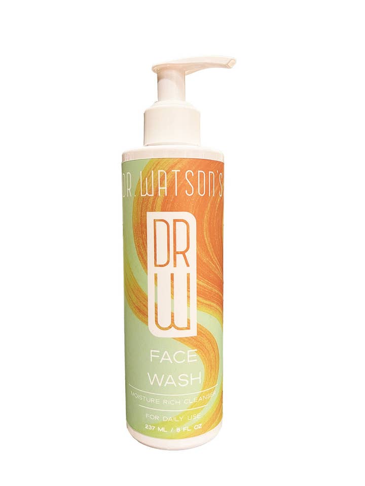 Dr. Watson's Hair Care | Face Wash | Lemon Verbana | 8 Oz. for wholesale by Dr. Watson’s