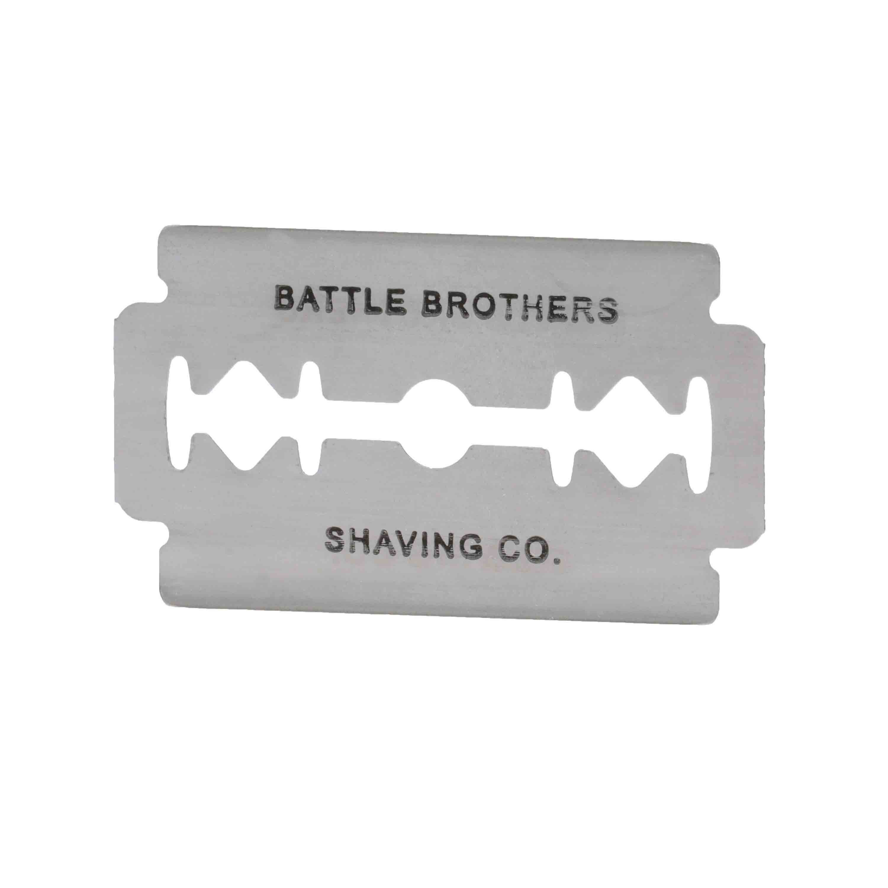 Battle Brothers Shaving Co. - Wholesale Razor Blade/Refill - 100 Double Edge Razor Blades (non-USA made)10