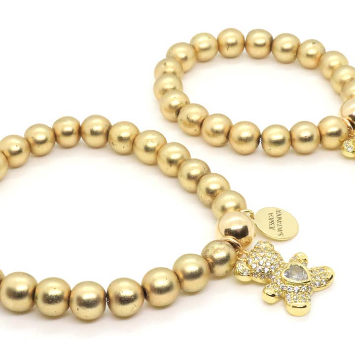 Pulseras Ellie Teddy Bear Mamá y Yo para venta al por mayor de Jessica Santander