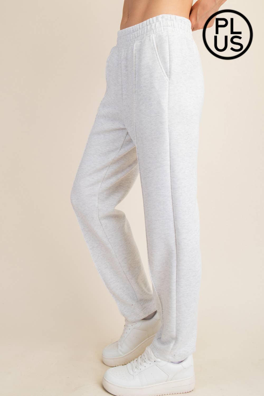 Rae Mode - Wholesale Broek - Dames - PLUS SIZE MODAL SCUBA PINTUCK BROEK18