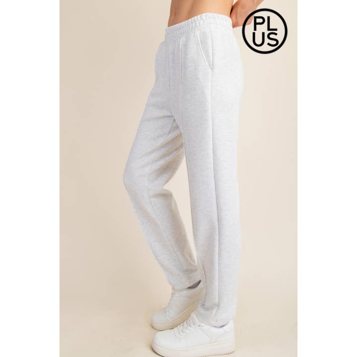 Rae Mode - Wholesale Broek - Dames - PLUS SIZE MODAL SCUBA PINTUCK BROEK18