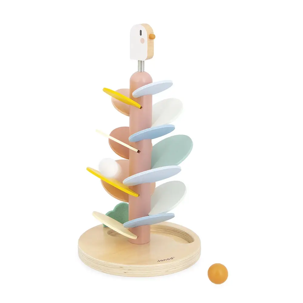 Juratoys – wholesale Wood toy – Child – Swc - Bird Ball Run2