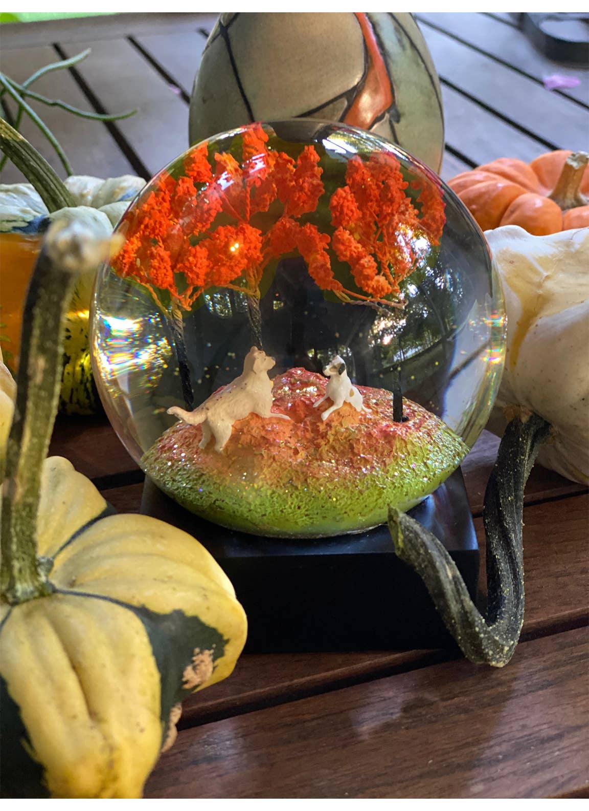 CoolSnowGlobes - Wholesale Snow Globe - Autumn Pals Snow Globe1