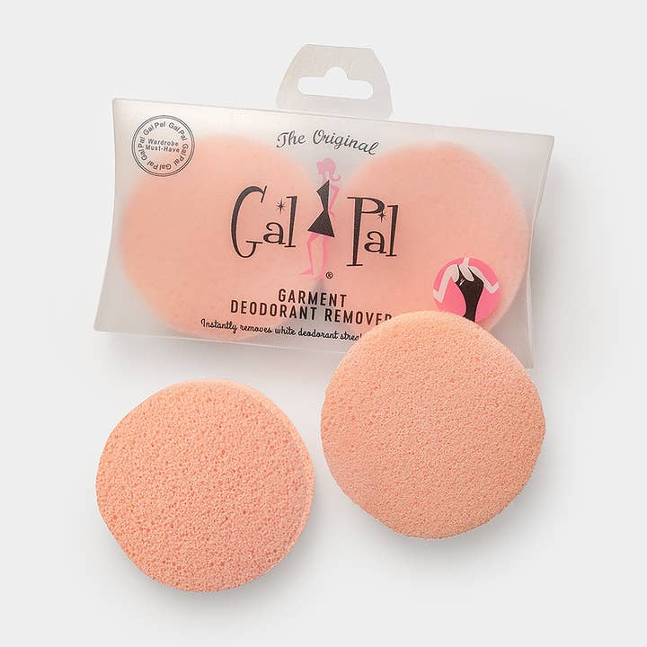 Gal Pal Garment Deodorant Remover Sponges - Two Pack for wholesale by Bath Accessories Company