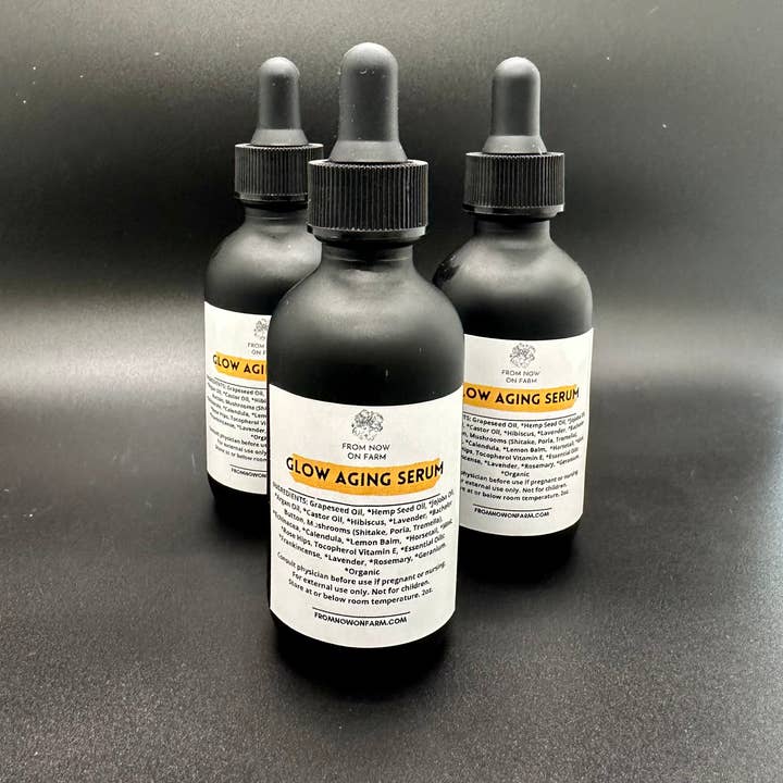 Glow Aging Serum -2oz for wholesale by From Now On Farm