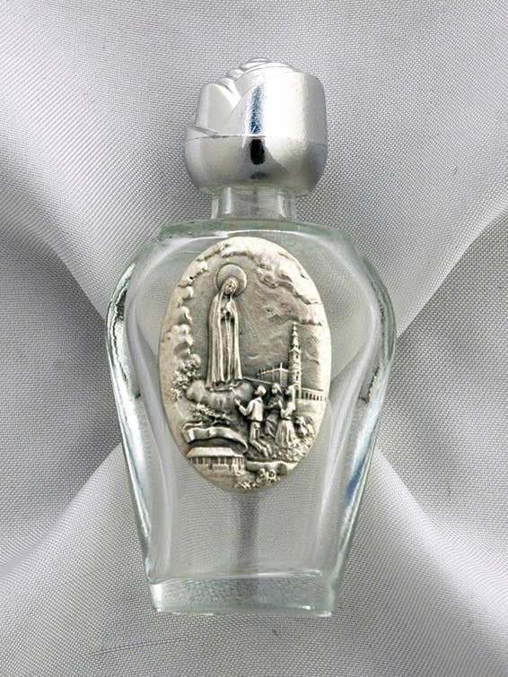 HWB-FT- Holy Water Bottle- Fatima for wholesale by Contreras Designs