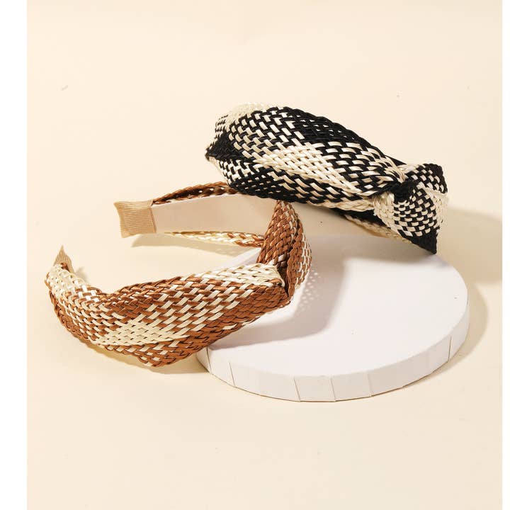 To-tone Basket Weave Twist pandebåndsæt for engroshandel hos Anarchy Street