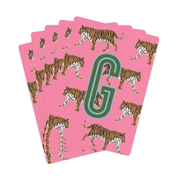 Clairebella Personalized Gifts & Pillows - Wholesale Playing Cards - Big Cats Cards | Playing Cards | Monogrammed Deck Of Cards8