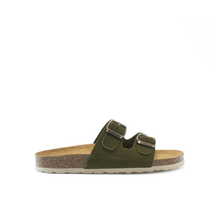 Mandél – wholesale Sandaler - Dam – Ciabatta tvåfacks GEMA grön - Art.MD6305