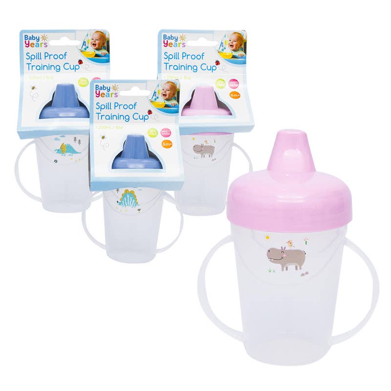 Deluxe Import Trading - Wholesale Drinking Glass/Cup - Kids & Baby - Baby Years Spill Proof Training Cup 8oz Assorted0