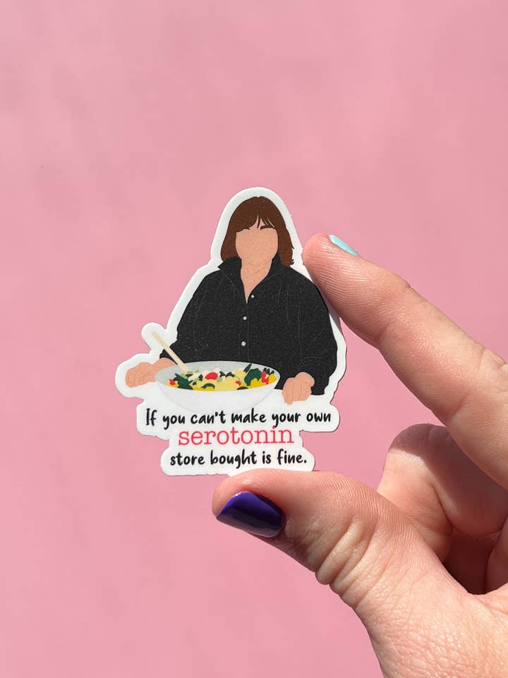 Si vous ne pouvez pas créer votre propre autocollant sérotonine pour la vente par Uplifter Sticker