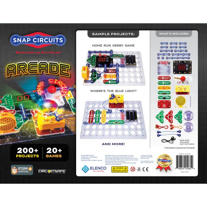 Snap Circuits by Elenco Electronics - Wholesale Electronic Toy - Kids & Baby - Snap Circuits® Arcade