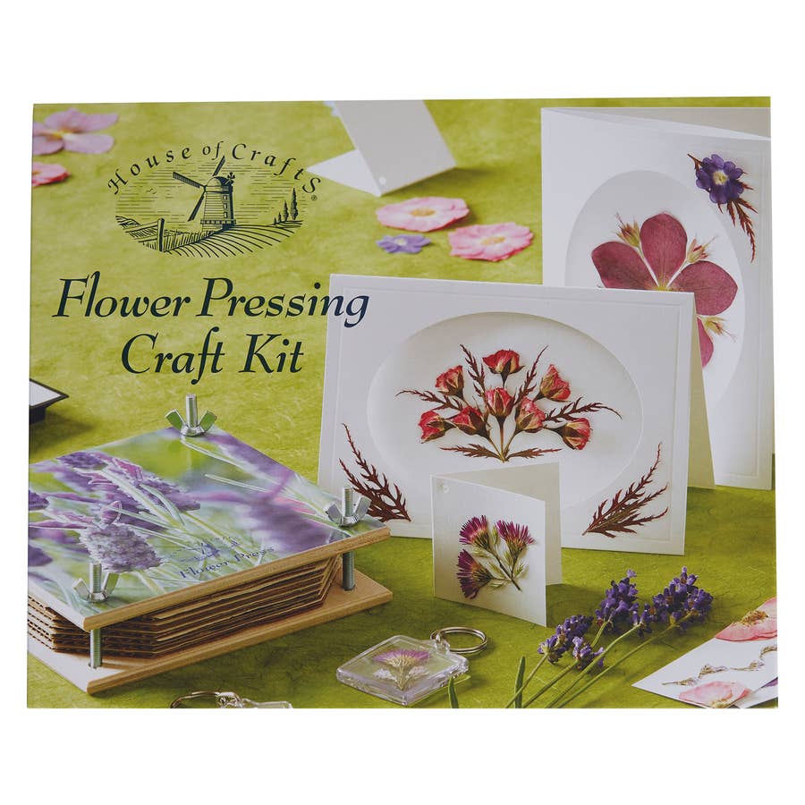 Flower Press and Wooden Floater Frame Kit/ Flower Press Kit/ Pressed  Flowers/ Pressed Flower Art Kit/ 
