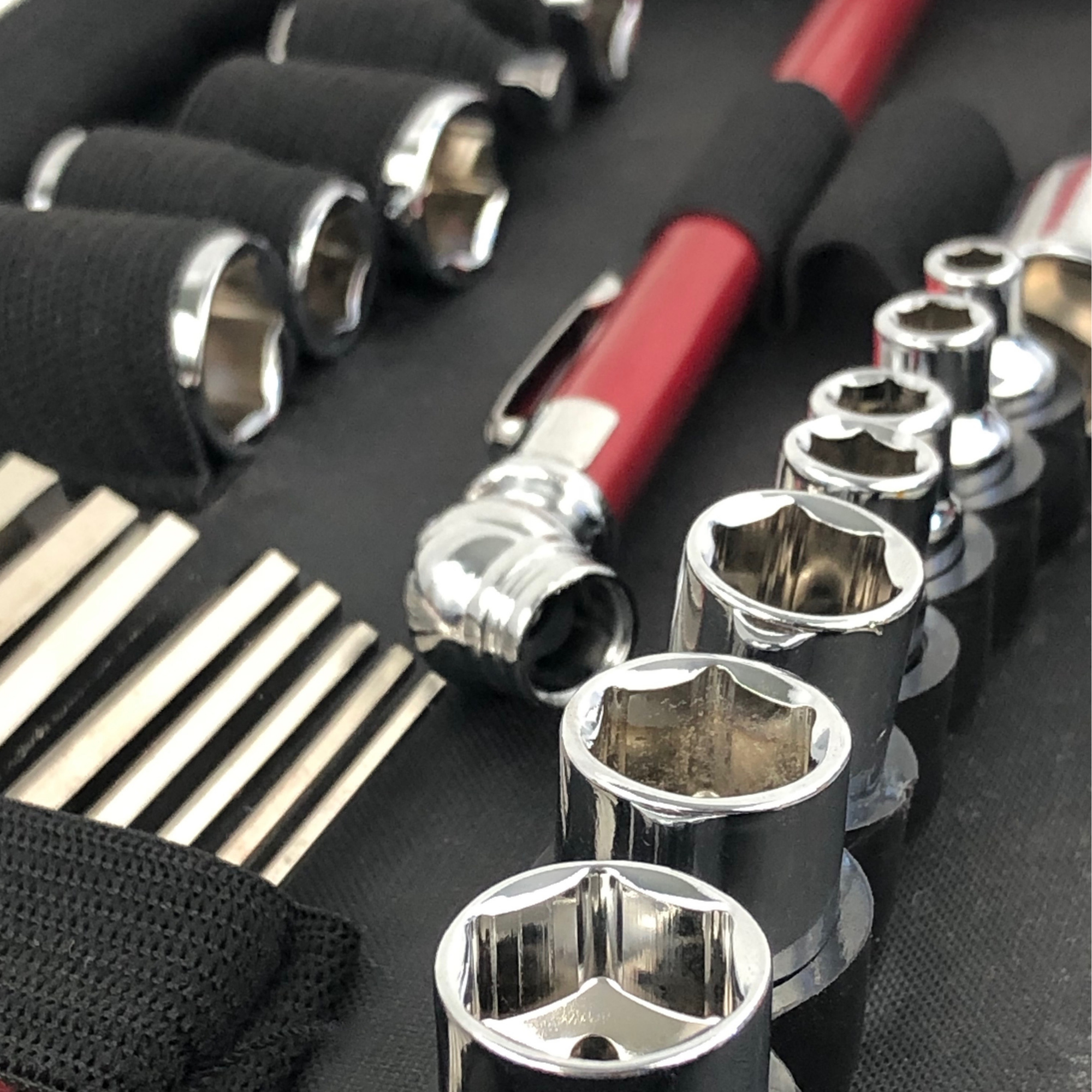 Apollo Tools - Wholesale Tool Set - 56 Piece SAE Auto Tool Set In Zipper Case4