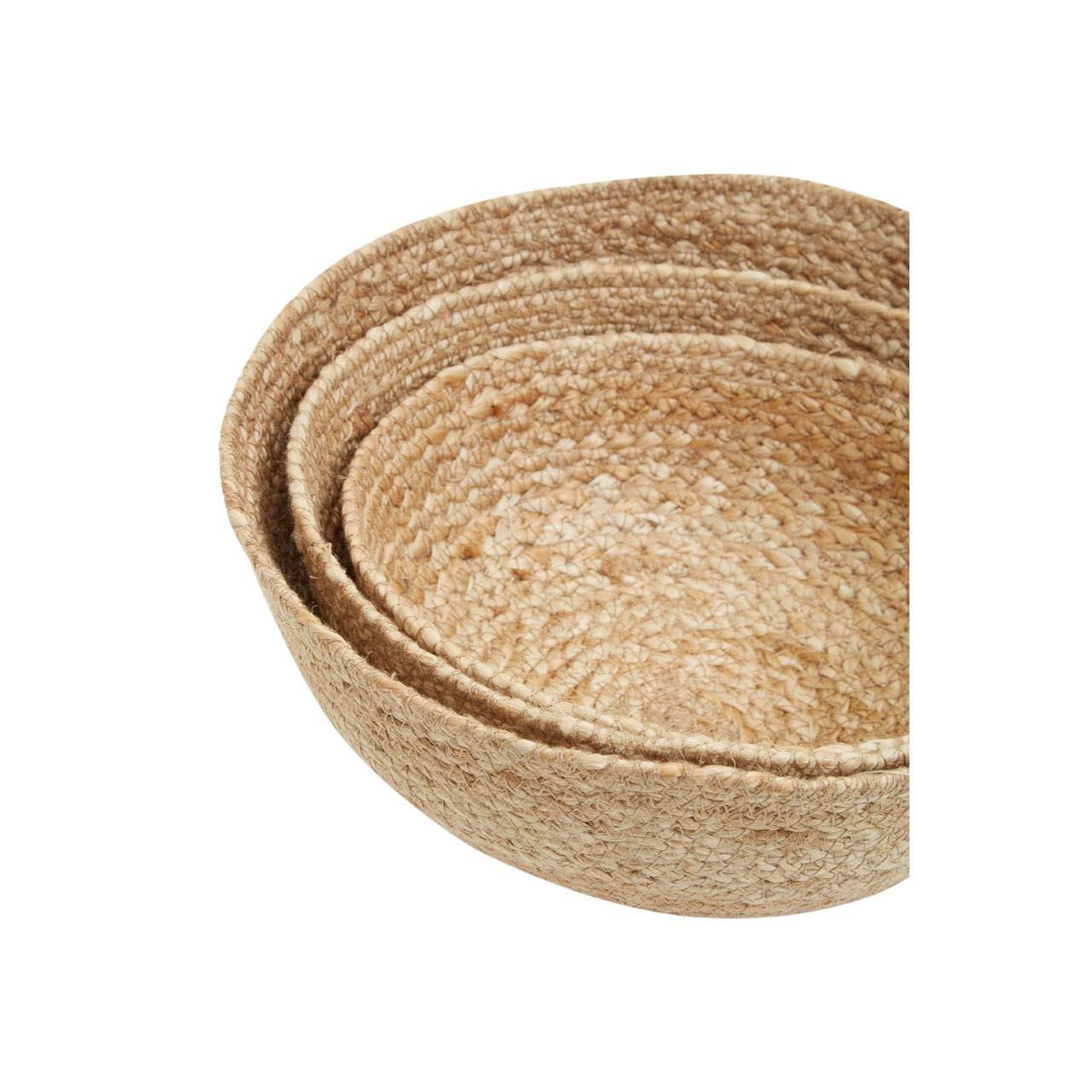 Interiors by Premier – wholesale Basket – Set of Three Jute Baskets2