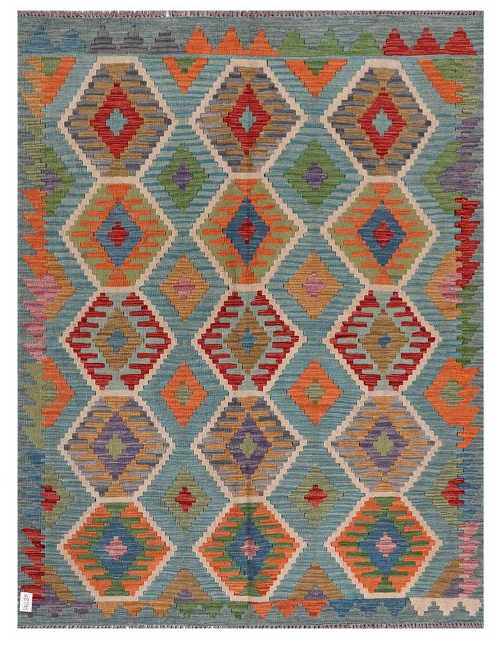 Maimana Afghanistan Kelim Matta - 193 x 151 cm för wholesale av Imaco Rugs
