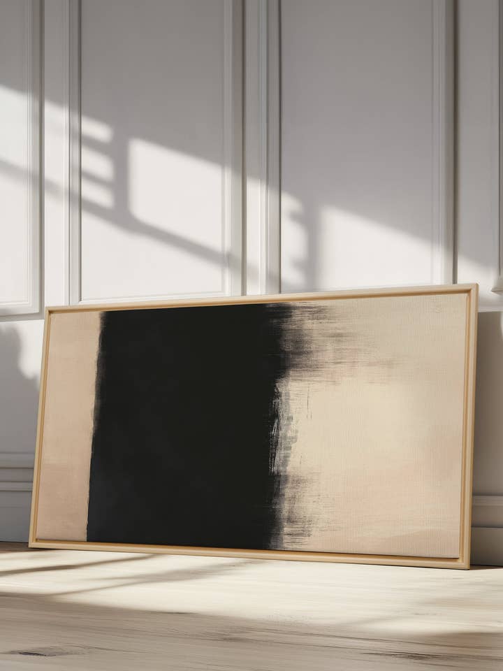 SHADOW MEETS LIGHT, canvas wall art print for wholesale by Oleka Canvas