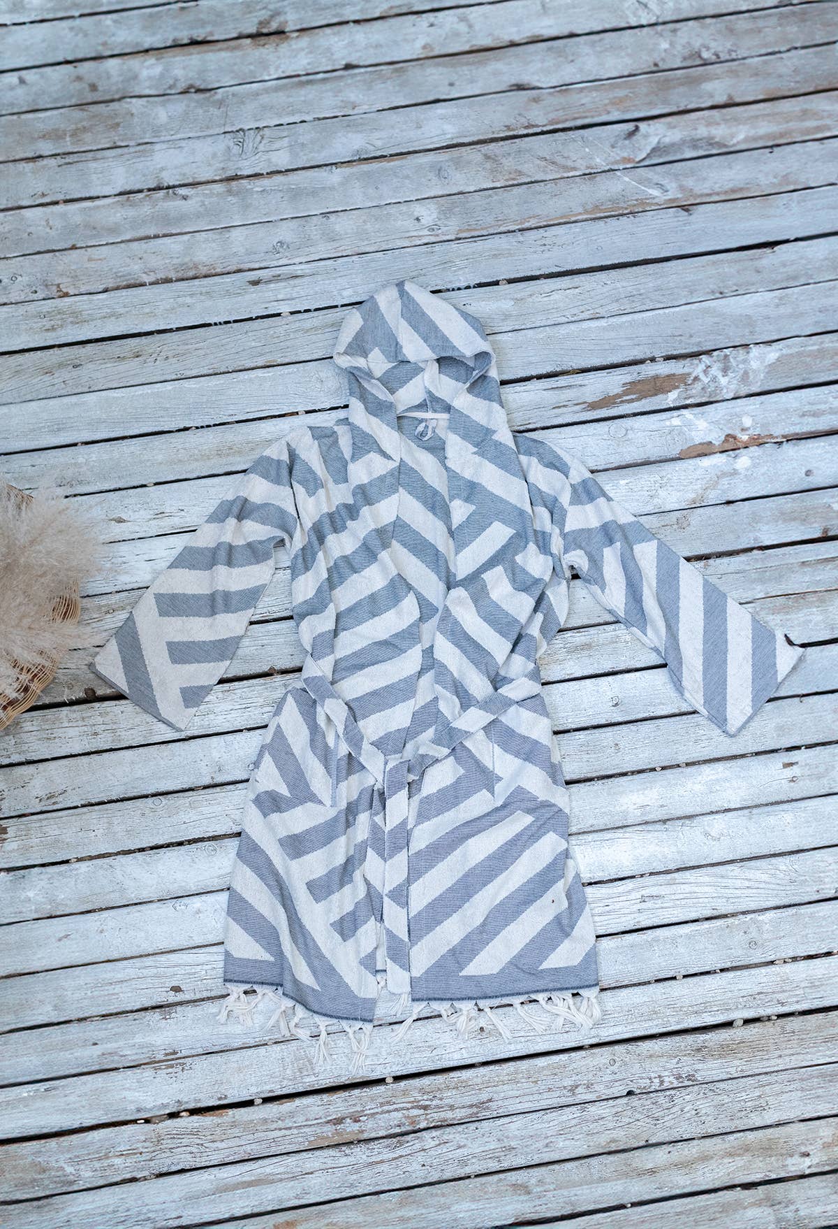 Kikoya - Wholesale Badjas - Uniseks - Kikoya lichtgewicht badjas met capuchon van Turks katoen, Raised Terry14